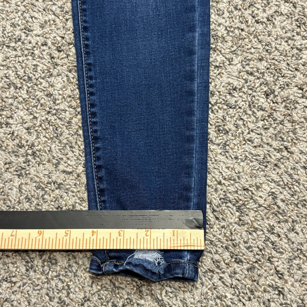 Refuge Denim Miami Skinny Jeans Women's 5 Distressed Raw Hem - Picture 9 of 13